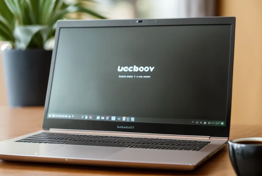 Benutzeroberfläche eines Funnel-Builders auf einem Laptop-Bildschirm