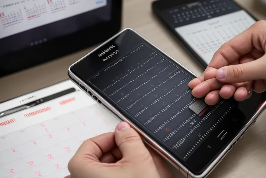 Terminbuchung online per Smartphone bestätigt